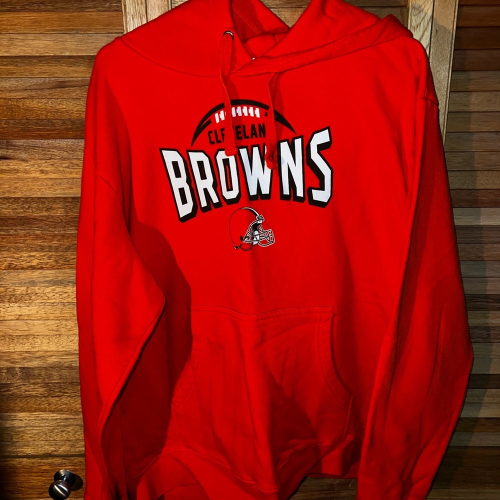 NFL Team Apparel Cleveland Browns Hoodie - XL